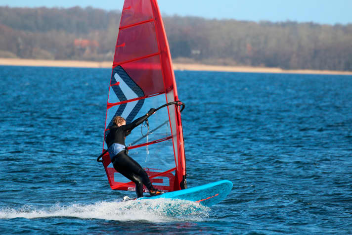  Should also work with a fin - the new iQFoil