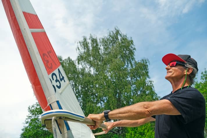 Frank Spöttel checkt das Oldie-Rigg
