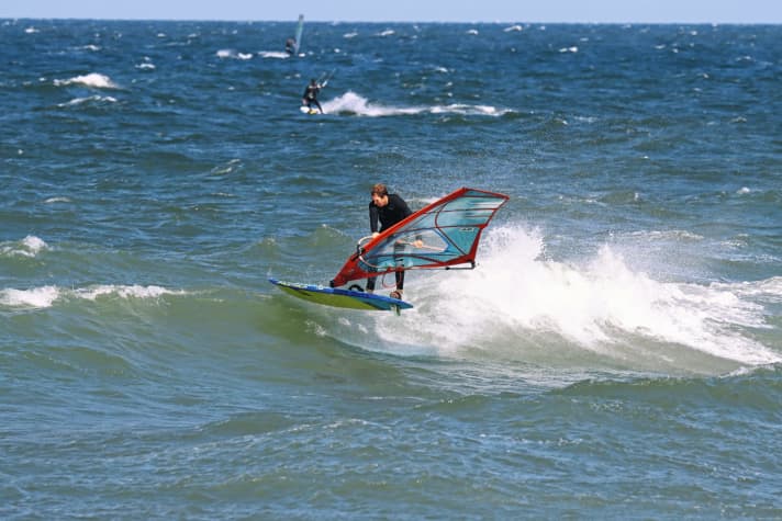   Taut and at the same time cushioned and flexible - a combination that hardly exists in conventional sails.