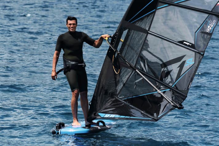 Andrea Cucchi, racer and Point 7 boss: "The Adjustable becomes my extended arm".