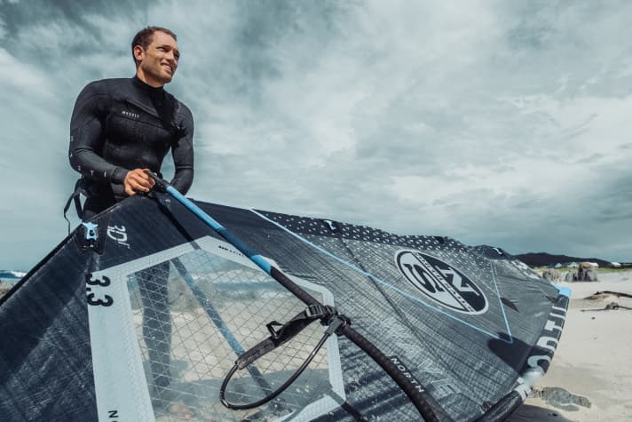 Teamrider bei North Sails ist unter anderem Antoine Martin.