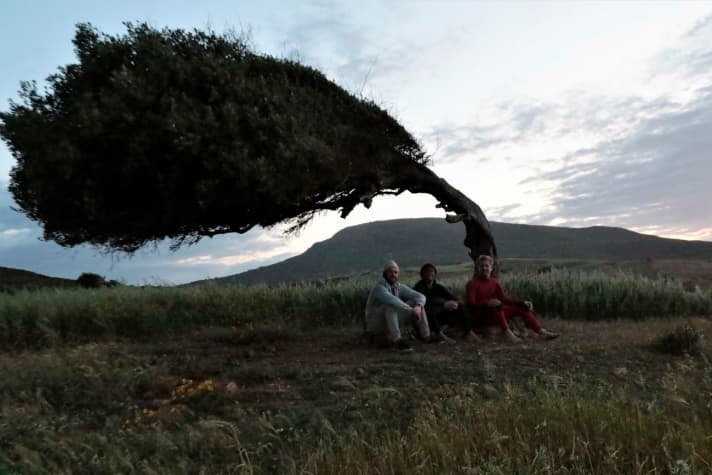 Vorherrschende Windrichtung? Mal kurz überlegen...