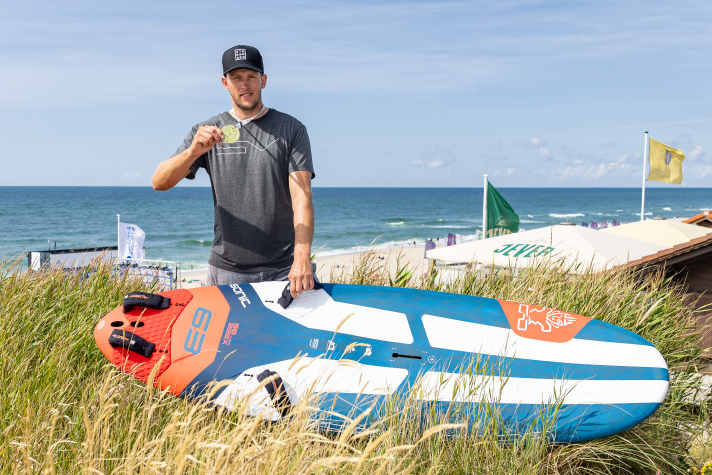Gewann zwölf von 14 Rennen im Foiling - Fabi Wolf