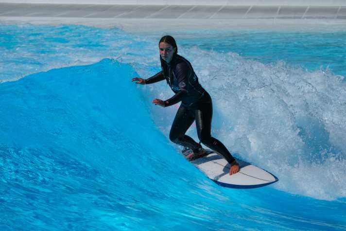 One wave runs like the next - perfect for practising.
