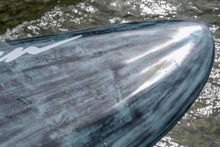 The bow section is a real hand flatterer - and gentle on the sail.