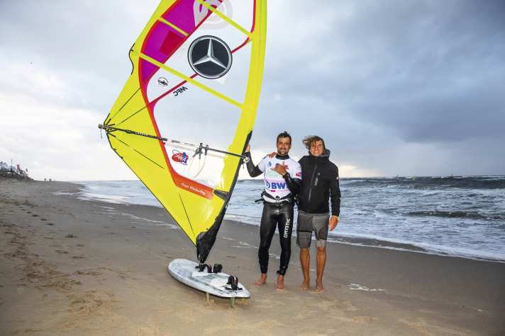 He personally acted as Brawzinho's caddie on Sylt.