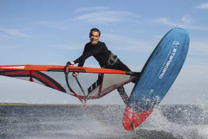 Die modernen, rundlichen Shapes fühlen sich in der Luft am wohlsten.