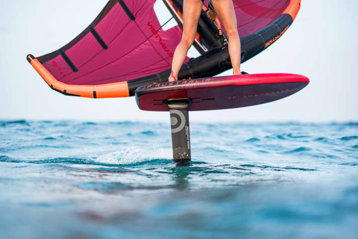 The F-Winger is available in three sizes from 55 to 77 litres