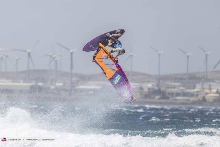 Pushloop in Pozo - one of his favourite moves