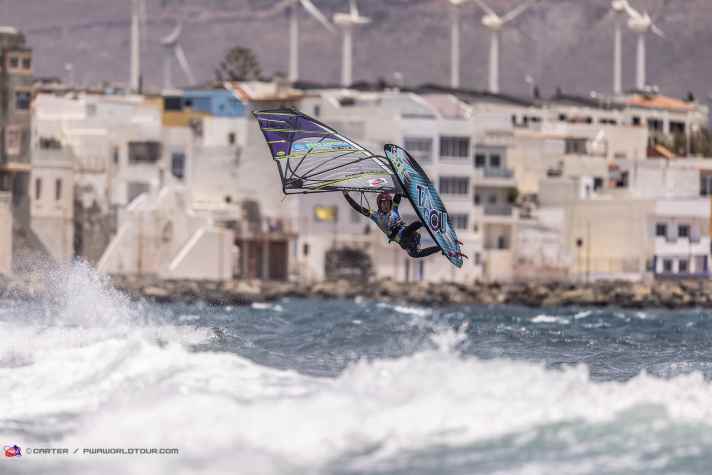 Youngsters with potential - Emma and Frida Miron put in a good performance in Pozo