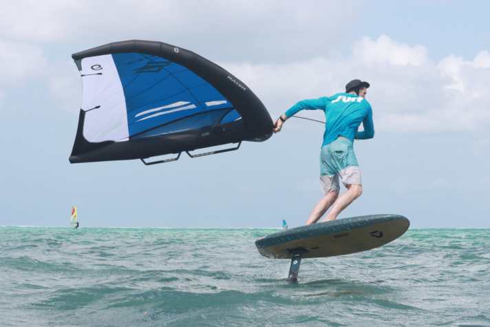 The ADX can be ridden with either handles or a continuous boom