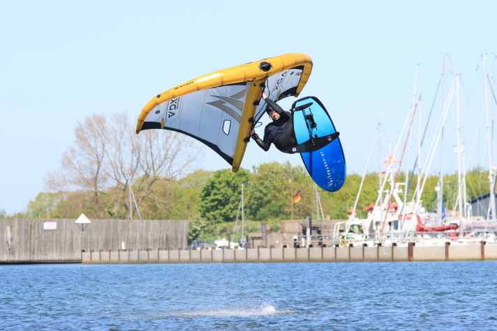 The Wing is particularly suitable for fast rotations due to its low weight and slim wingtips