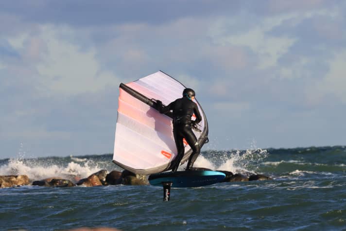 Fluid foil manoeuvres at high speed - that is the strength of the Fusion