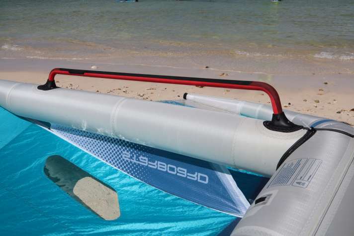 Der Pistol Grip bietet genug Platz zum Greifen