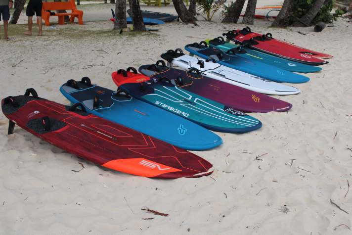 Windsurfing freeride board