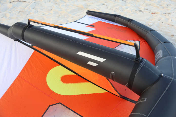 The V6 is designed purely as a boom wing