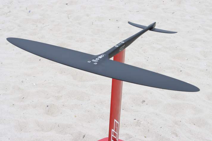 Thin wingtips, high aspect ratio - the Spitfire 900 is optimised in terms of glide