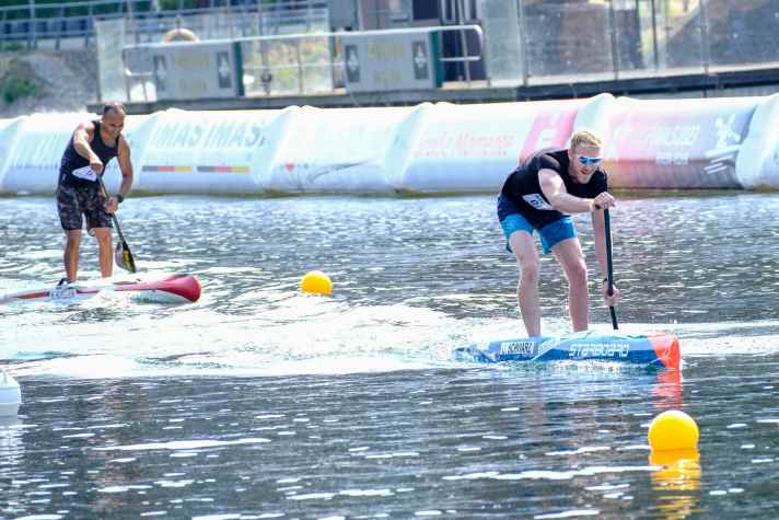 The sprints are held in an exciting and fast head-to-head format.