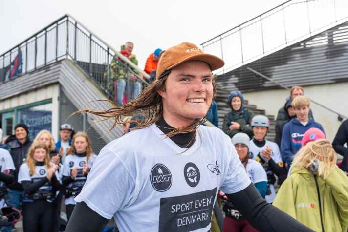 Arne beim Youth World Cup in Cold Hawaii.
