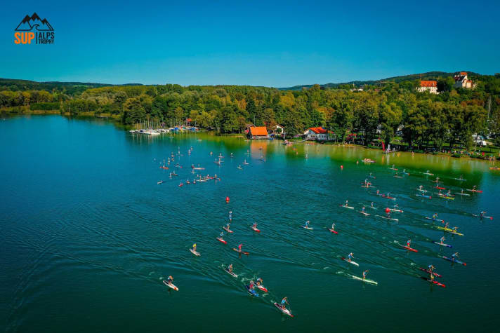 The SUP Alps Trophy is one of the most popular racing series and also offers suitable formats for newcomers to the racing scene.