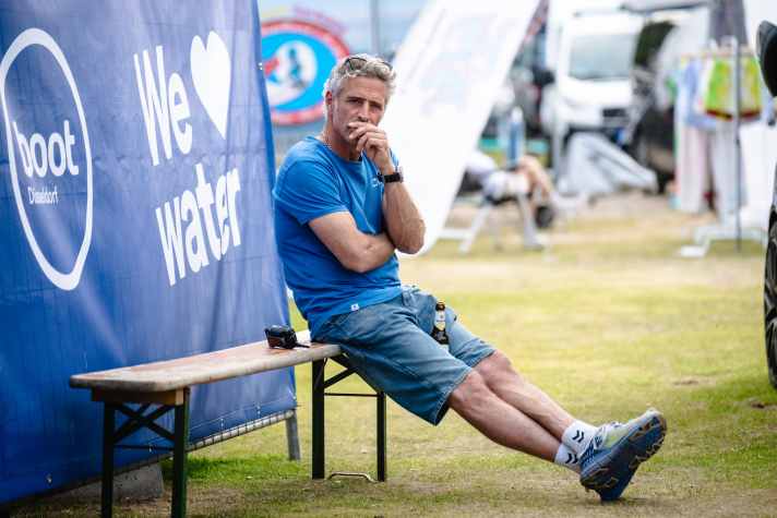 Torsten Schulze von der Freiluft GmbH ist Mit-Organisator des Surf-Festivals