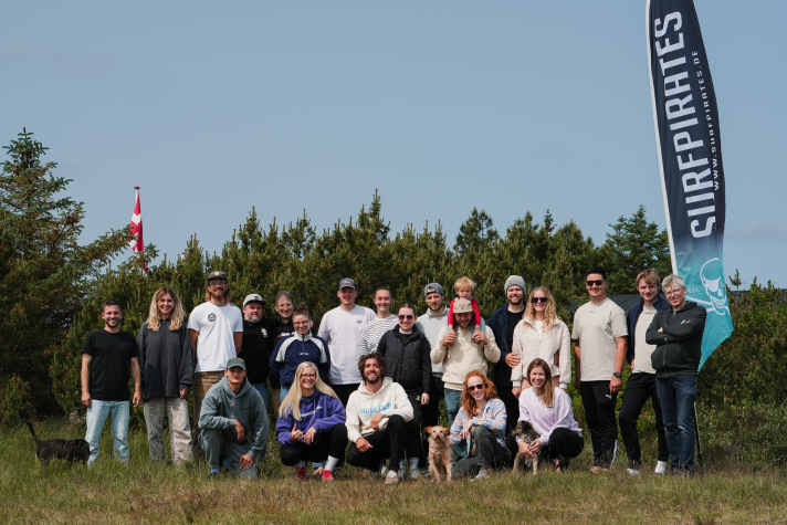 Das Team von Surfpirates