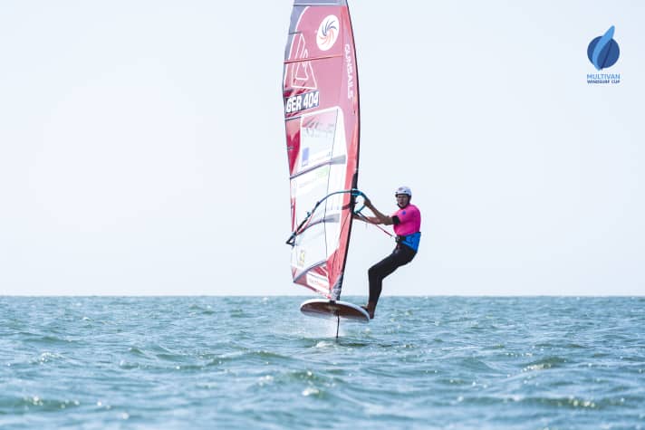 Auch im Deutschen Windsurf Cup und bei der IFCA-EM gehört Fabian Wolf zu den Top-Fahrern