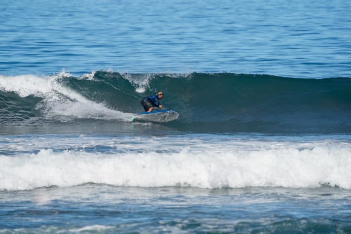Für geübte Paddler ein richtig gutes Wave-SUP - das Starboard Hyper Nut