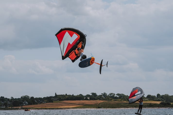 Für einen Freestyle-Contest reichte der Wind diesmal nicht. Dieser soll bei der nächsten Auflage des Winger of the Sea nachgeholt werden
