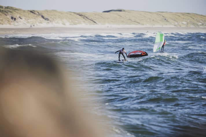 Wer Surf-Skills hat, war im Hvide Sande klar im Vorteil