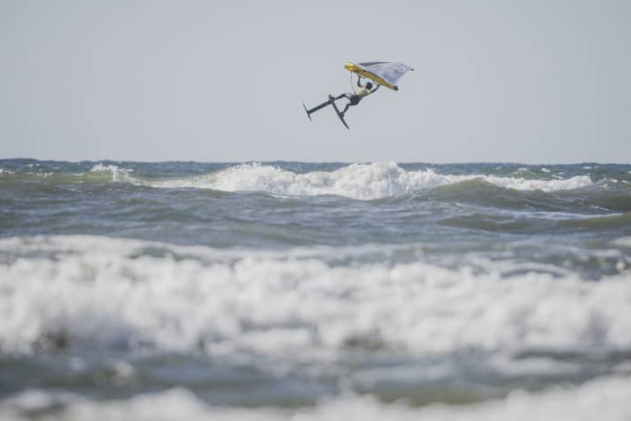 Nia Suardiaz sicherte sich beim World Cup Hvide Sande ihren ersten WM-Titel im Freestyle