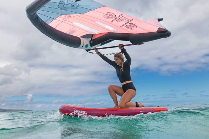 Boards zum Wingsurfen lernen