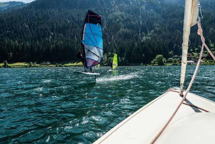 Cruisen vor malerischer Alpenkulisse