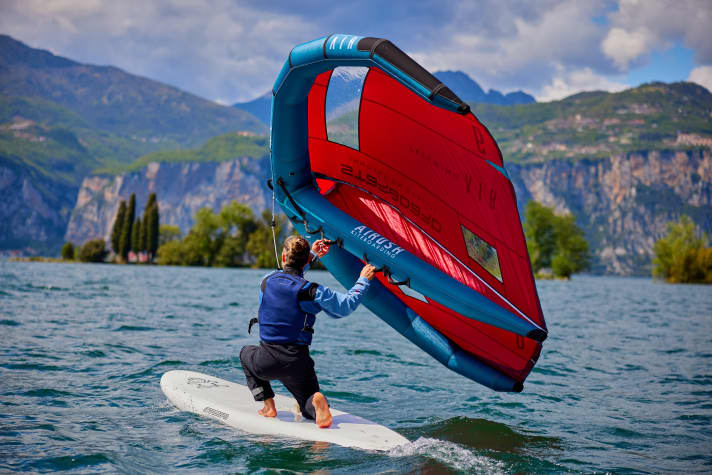 At the "Try & Fly" event at the Stickl Sportcamp, beginners can also gain their first wing experience
