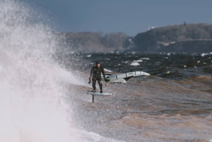 Die Ostsee macht Surfer glücklich. Ihr selbst ging es aber schon besser