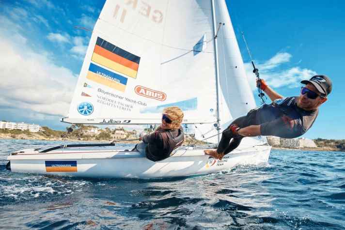 World Championship gold in the 470 mixed: NRV helmswoman Luise Wanser and Philipp Autenrieth secured the world championship title in the doublehanded mixed discipline in October 2022.