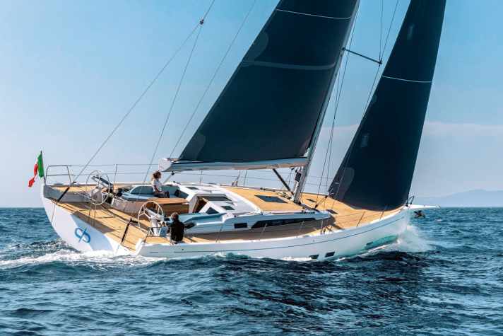 Grand Soleil 52 Performance: length 16.20 m; width 5.15 m; weight 16.5 tonnes; from 819,900 euros.