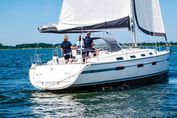 Under sail - but only backwards, please!