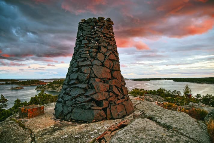 The old sea mark of Gubbö was once lighted