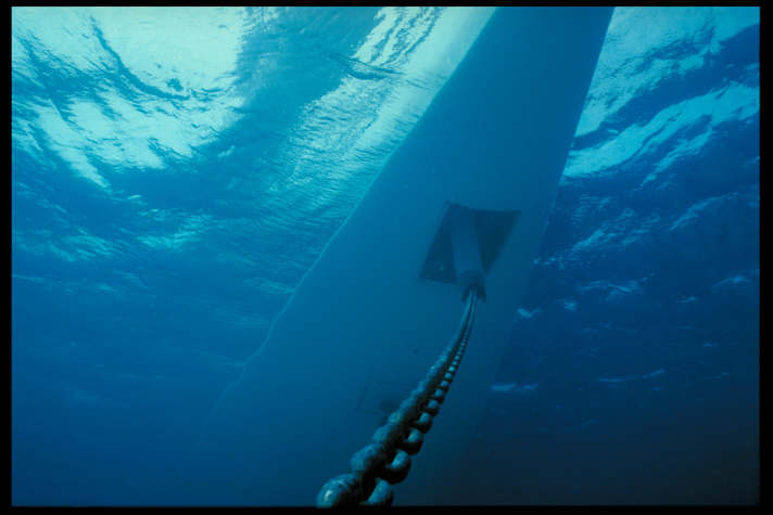 1994, "Nariida", sottomarino Anchor in azione