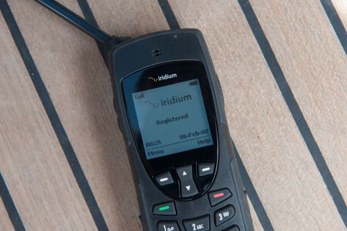 Das Motorola 9555. Schon seit Jahrzehnten führt Motorola den Markt der erschwinglichen Satellitentelefone an