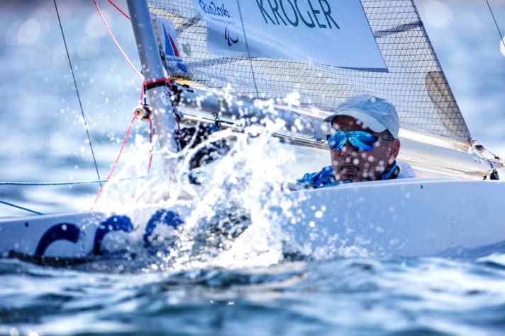 This is how Heiko Kröger is usually known: as a successful helmsman in the 2.4mR