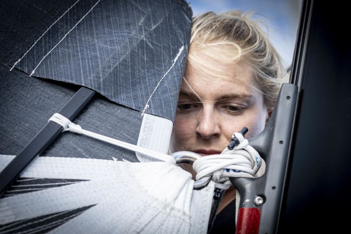 Profiseglerin und Co-Skipperin im Team Malizia: Rosalin Kuiper blickt ihrer Premiere im The Ocean Race entgegen