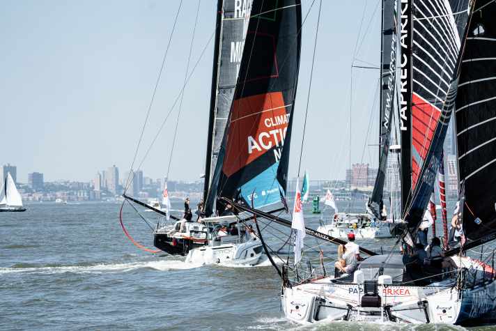 Durante le prove di velocità del fine settimana, Boris Herrmann e la sua "Malizia - Seaexplorer" sono riusciti a far vedere la poppa al vincitore della Transat CIC Yoann Richomme. Riuscirà a ripetersi alla partenza con vento leggero della Vendée di New York?