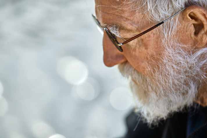 Sven Yrvindund sein Mikroboot ExlexRedaktion: L. Johannsen