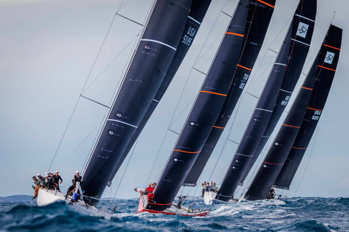 Things are almost always as tight as this in the leading one-hull professional league