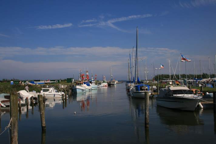 The Lippe marina in better times