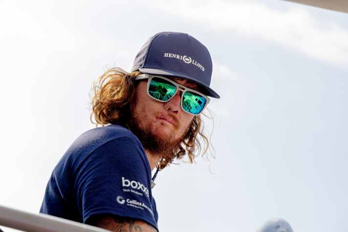 **VIDEO AVAILABLE: CONTACT INFO@COVERMG.COM TO RECEIVE** Afghan war veteran Craig Wood is sailing over the entirety of the Pacific Ocean despite being a triple amputee. The British hero is currently, as of 23 April. well over 3000 nautical miles into