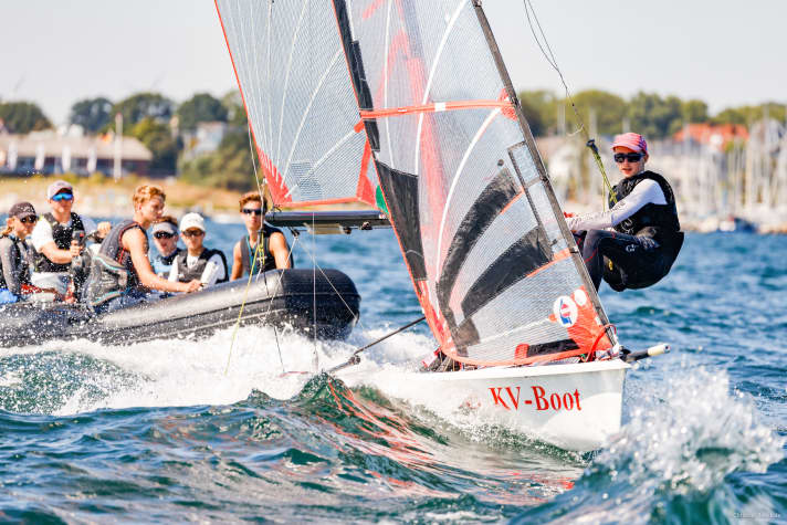 Il programma di vela giovanile del DSV è stato accolto con entusiasmo. Anche i 29er sono stati in azione per due giorni.