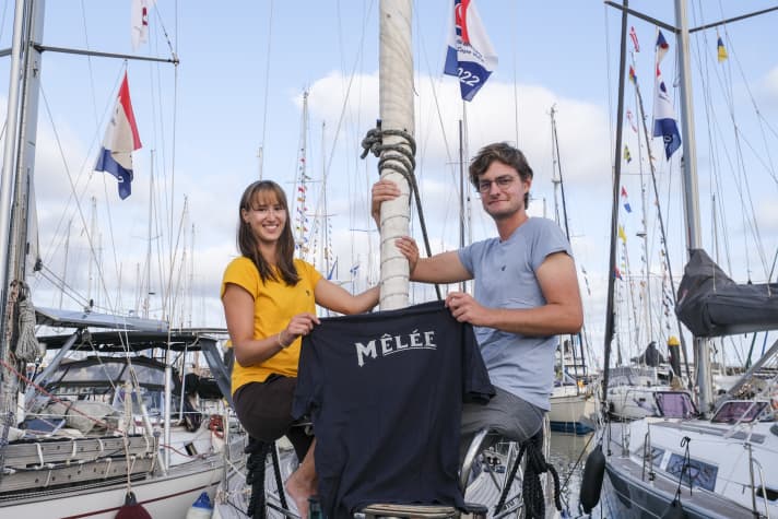Die Österreicher Pia Toth und Bernhard Schneider sind eines der jüngsten Skipperpaare der Flotte